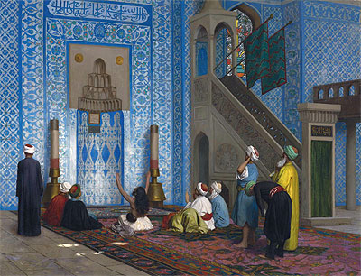 Rustem-Pascha-Moschee, Istanbul, n.d. von Gerome | Gemälde-Reproduktion