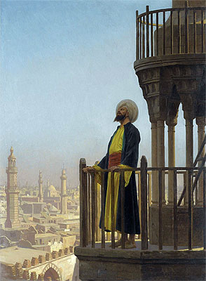 The Muezzin, n.d. | Gerome | Gemälde Reproduktion