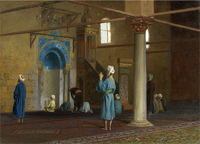 Prayer in the Mosque | Gerome | Painting Reproduction