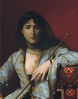 Veiled Circassian Beauty, 1876 | Gerome | Painting Reproduction