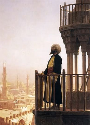 Der Muezzin (Der Gebetsruf) | Gerome | Gemälde Reproduktion