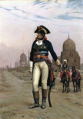 Napoleon in Egypt, c.1867/68 by Gerome | Painting Reproduction