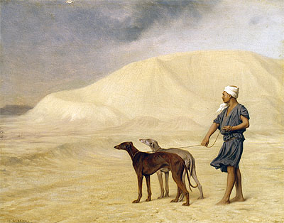 On the Desert, b.1867 | Gerome | Gemälde Reproduktion