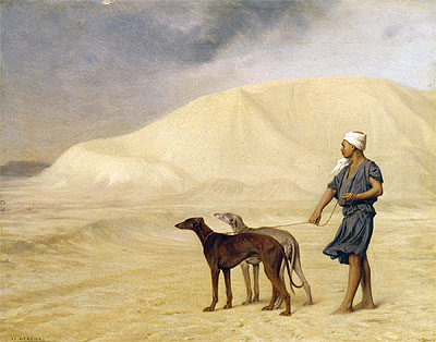 On the Desert, b.1867 by Gerome | Painting Reproduction