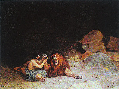 Androcles and the Lion, n.d. by Gerome | Painting Reproduction