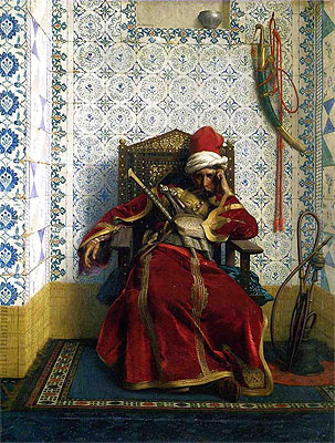 Markos Botsaris, 1874 | Gerome | Gemälde Reproduktion