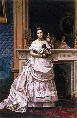 Portrait of Marie Gerome, 1870 | Gerome | Painting Reproduction