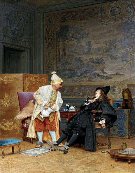 The Sick Doctor, 1892 | Jehan Georges Vibert | Painting Reproduction