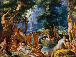 The Golden Age, 1605 by Joachim Wtewael | Painting Reproduction