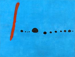 Blau II, 1961 von Joan Miro | Gemälde-Reproduktion