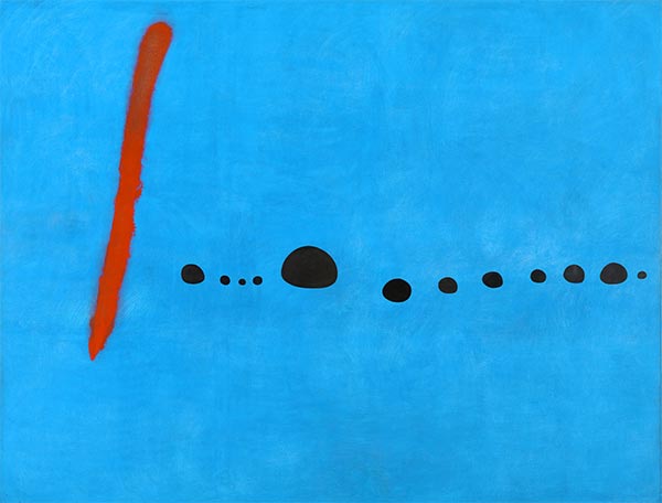 Blau II, 1961 | Joan Miro | Gemälde Reproduktion