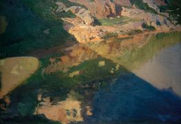 The Shadow of the Alcántara Bridge, 1906 by Joaquín Sorolla | Painting Reproduction