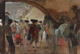 Before the Bullfight, c.1900 by Joaquín Sorolla | Painting Reproduction