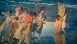 Summer, 1904 by Joaquín Sorolla | Painting Reproduction
