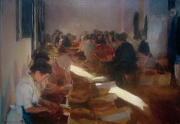 Packaging Raisins | Joaquín Sorolla | Painting Reproduction