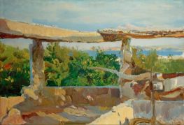 Treadmill in Jávea | Joaquín Sorolla | Painting Reproduction