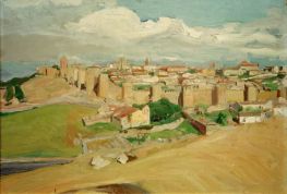 View of Avila | Joaquín Sorolla | Painting Reproduction