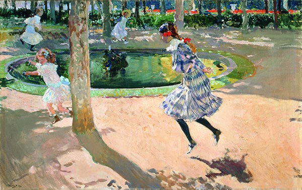 The Skipping Rope | Sorolla y Bastida | Painting Reproduction