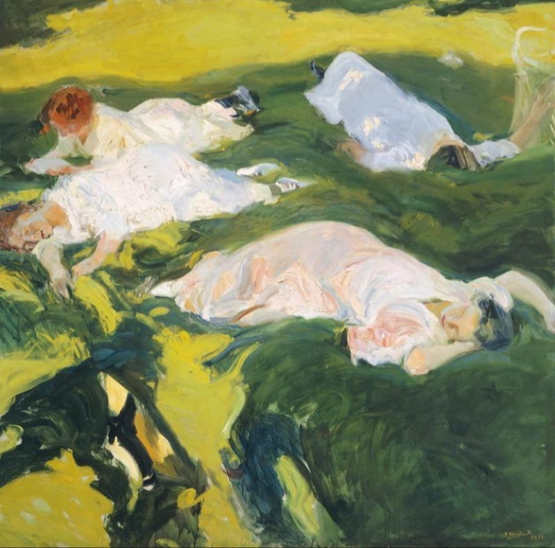 Die Siesta, 1911 | Joaquín Sorolla