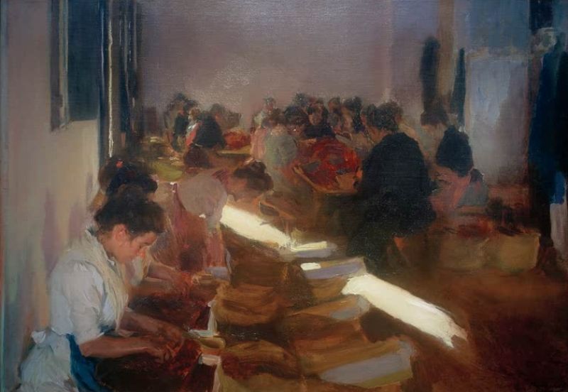 Packaging Raisins, 1900 | Joaquín Sorolla