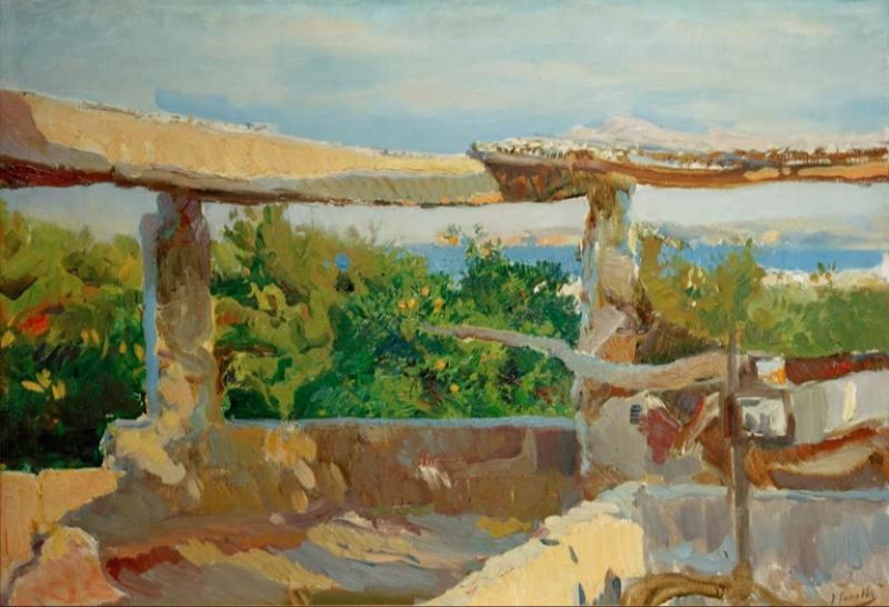 Treadmill in Jávea, 1900 | Joaquín Sorolla