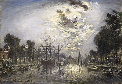 Rotterdam, 1881 | Jongkind | Painting Reproduction