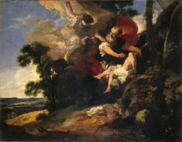 Abraham Sacrifices Isaac, c.1624/25 by Johann Liss | Painting Reproduction