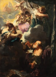 The Rapture of Saint Paul, 1627 by Johann Liss | Painting Reproduction