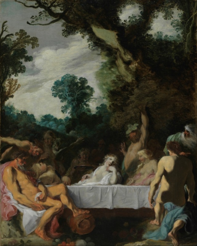 Johann Liss | Bacchanalian Feast, c.1617 Bacchanalian Feast, c.1617 | Johann Liss