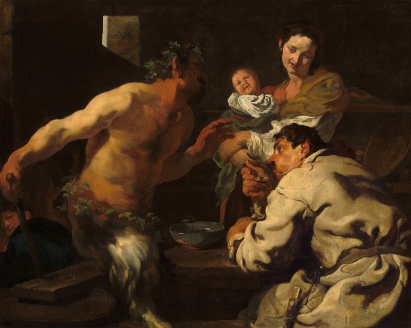 Johann Liss | The Satyr and the Peasant, c.1623/26 The Satyr and the Peasant, c.1623/26 | Johann Liss