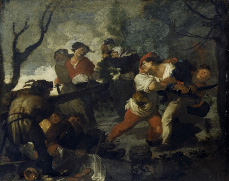 Johann Liss | Peasant Brawl, c.1616/19 Peasant Brawl, c.1616/19 | Johann Liss