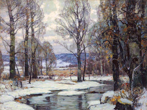 Frost-Bound, Undated | John Fabian Carlson | Painting Reproduction