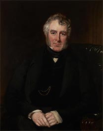 Lord Melbourne, 1843 by John Partridge | Painting Reproduction