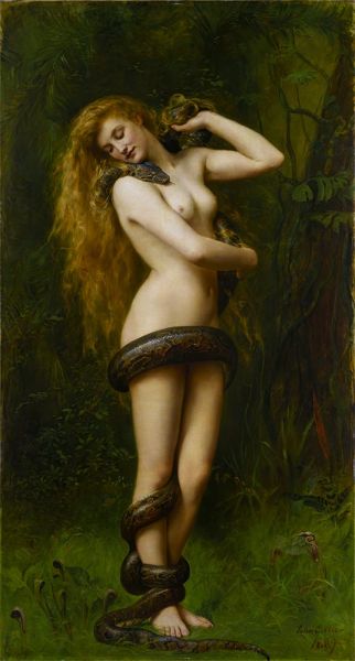 Lilith, 1889 by John Collier | Painting Reproduction