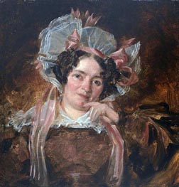 Portrait of a Woman, undated by Constable | Painting Reproduction