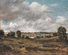 Blick von East Bergholt auf Dedham Vale, 1815 von Constable | Gemälde-Reproduktion