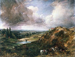 Branch Hill Pond, Hampstead, c.1828 by Constable | Painting Reproduction