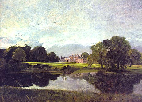 Malvern Hall, Warwickshire, 1809 | Constable | Painting Reproduction