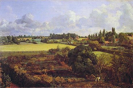 Golding Constable's Kitchen Garden, 1815 | Constable | Painting Reproduction