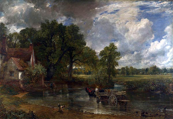 The Hay Wain, 1821 | Constable | Gemälde Reproduktion