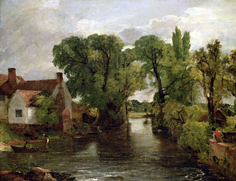 Der Mühlenbach, c.1814/15 | Constable | Gemälde Reproduktion
