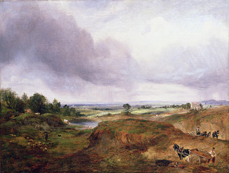 Hampstead Heath, undated | Constable | Painting Reproduction