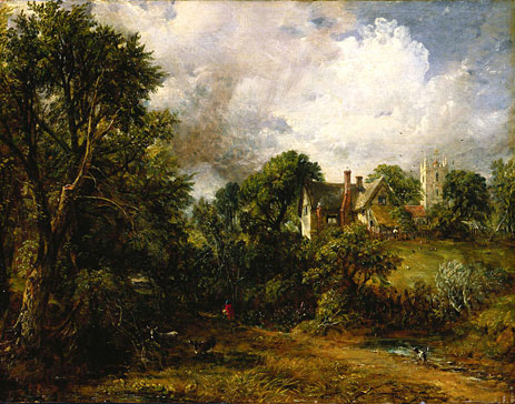 Die Glebe Farm, 1827 | Constable | Gemälde Reproduktion