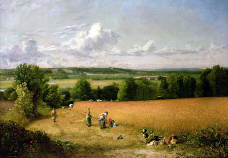 Wheat Field, 1816 | Constable | Painting Reproduction