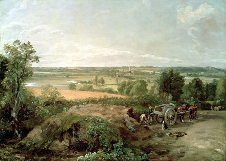 Stour Valley and Dedham Church, c.1815 | Constable | Painting Reproduction