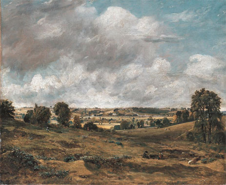 View of Dedham Vale from East Bergholt, 1815 | Constable | Painting Reproduction