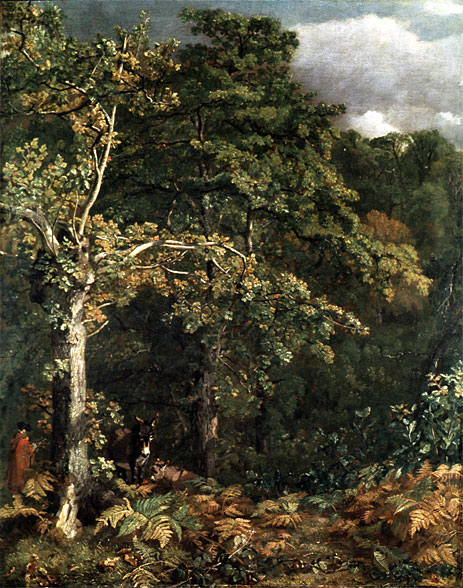 Edge of a Wood, 1801 | Constable | Painting Reproduction