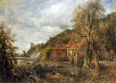 Arundelmühle und Schloss, 1837 | Constable | Gemälde Reproduktion