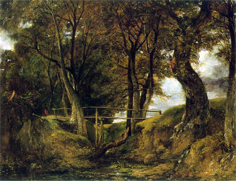 Helmingham Dell, c.1825/26 | Constable | Painting Reproduction