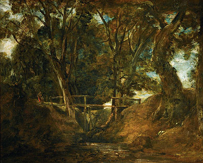Helmingham Dell, Suffolk, c.1823 | Constable | Painting Reproduction